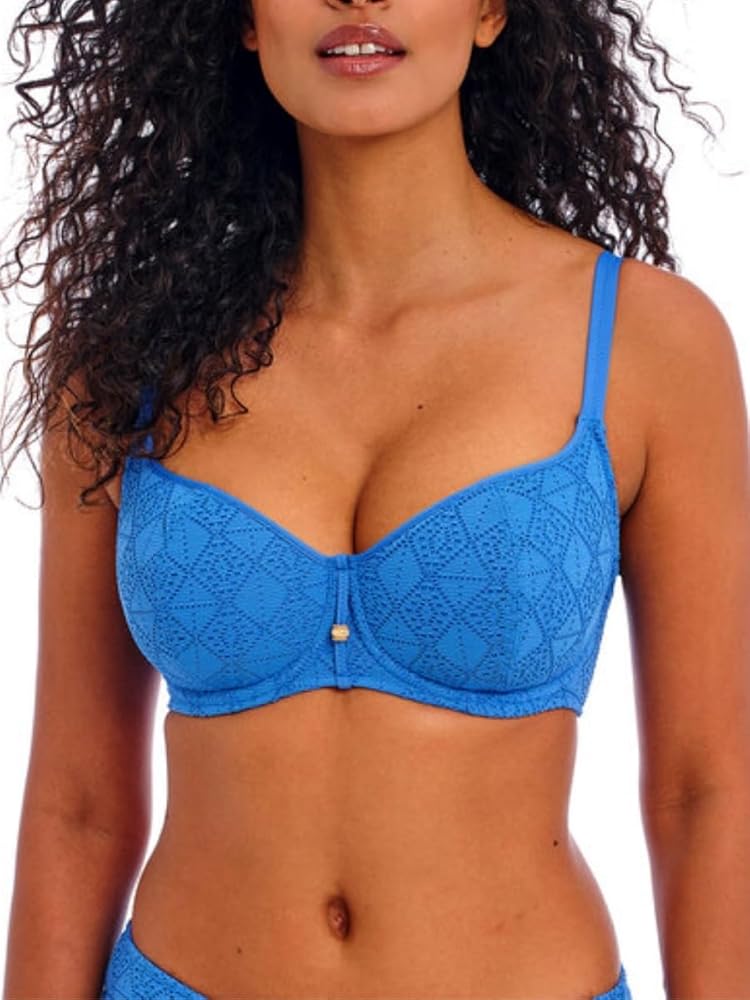 Freya Nomad Nights Sweetheart Bikini Top 32G, Atlantic