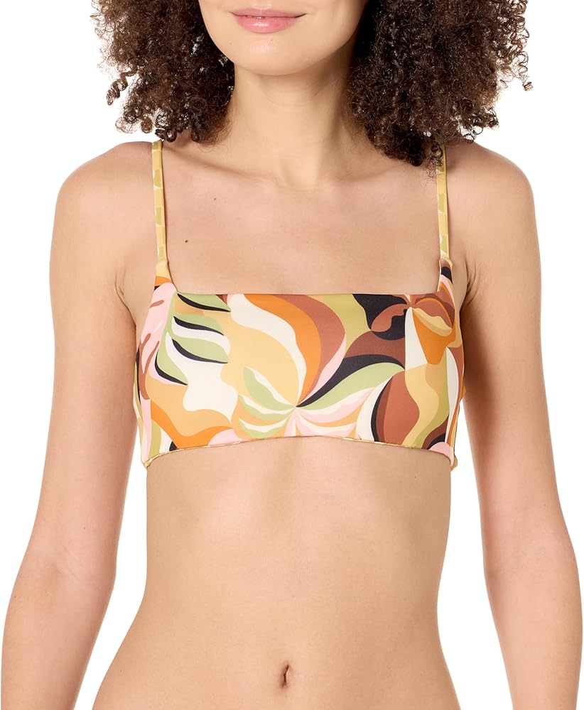 Billabong Women's Standard Return to Paradise Reversible Zoe Bikini Top