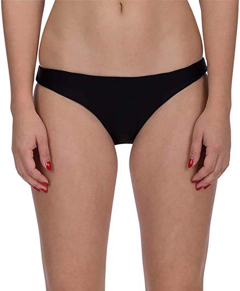 Hurley Women's Standard Quick Dry Compression Solid Bikini Surf Bottom