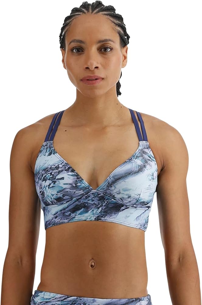 TYR Women's Standard Madeline Top Bralette for Swimming, Yoga, Fitness, and Workout