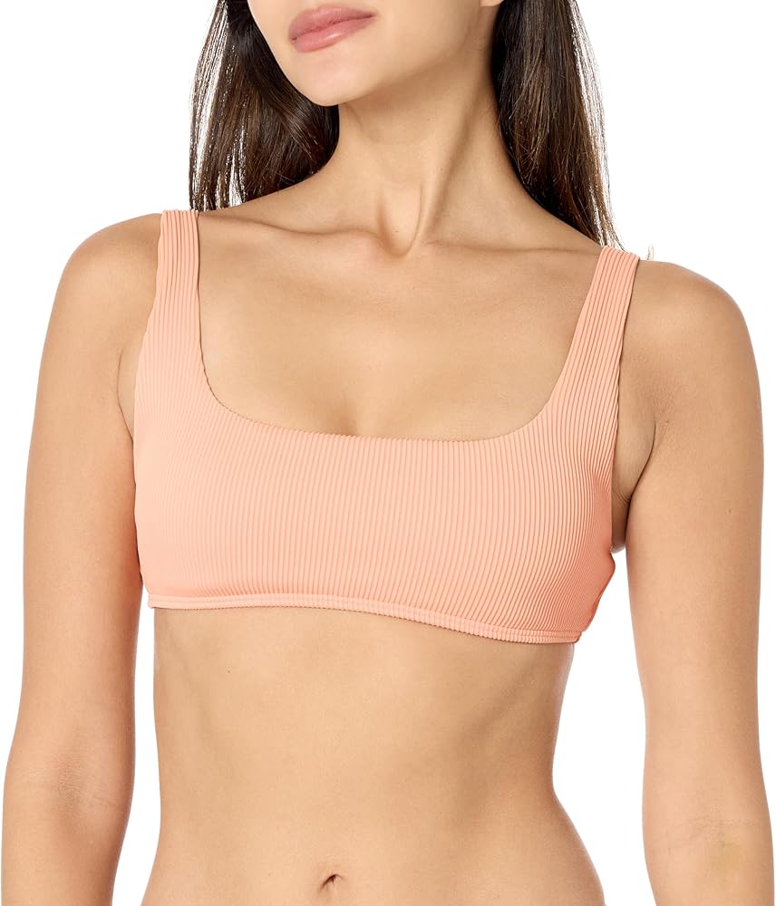 Roxy Women's Standard Ribbed Love The Glassy Bikini Top