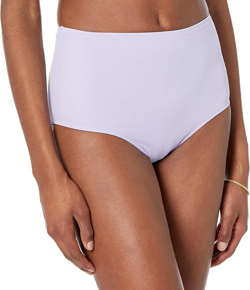 Amazon Essentials Women's High Waist Swim Bottom (Available in Plus Size)