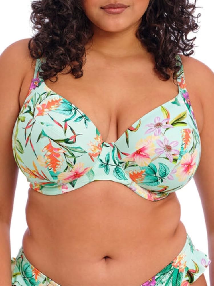 Elomi Women's Sunshine Cove Underwire Plunge Bikini Top