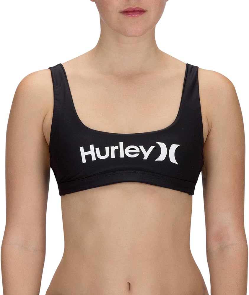 Hurley Women's Quick Dry Sports Style Bikini Top