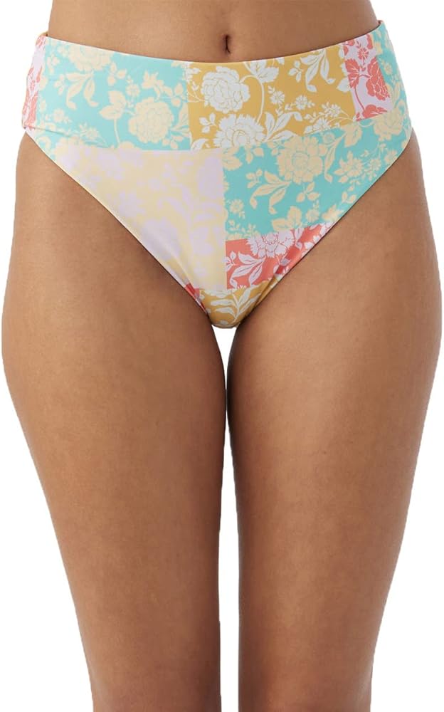 O'NEILL Womens Swim Olivia Tulum Cheeky Bikini Bottom Multi Colored