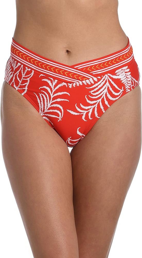 Cross Over High Waist Bikini Swimsuit Bottom