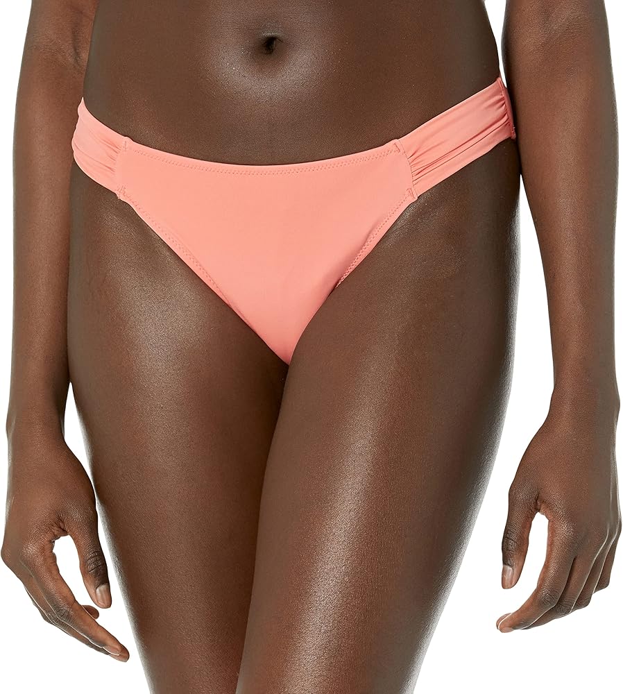 Amazon Essentials Women's Side Tab Bikini Swimsuit Bottom