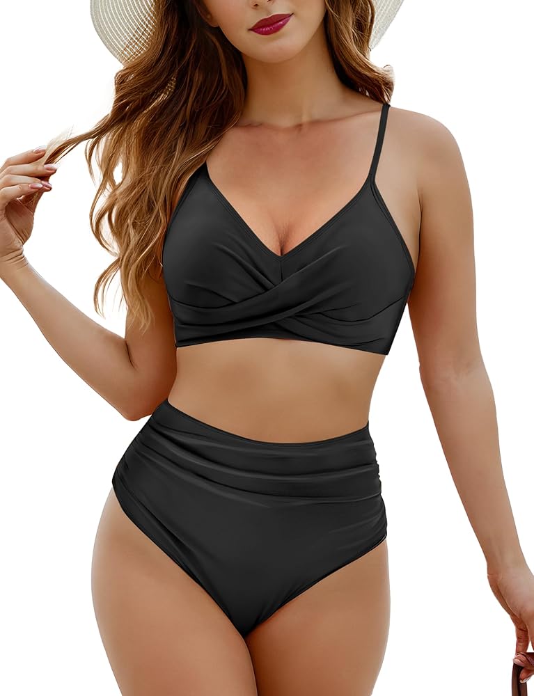 women's bikini swimsuits two piece tummy control 2024 bathing suit