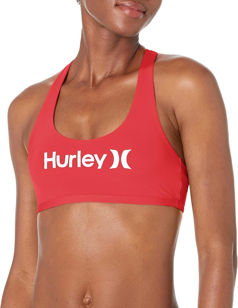 Hurley Women's Standard Scoop Bikini Top