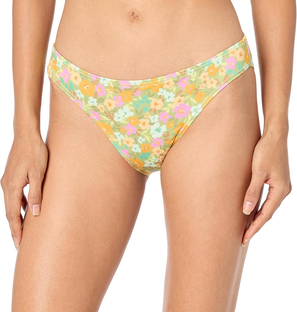 Billabong Women's Standard On The Bright Side Lowrider Bikini Bottom