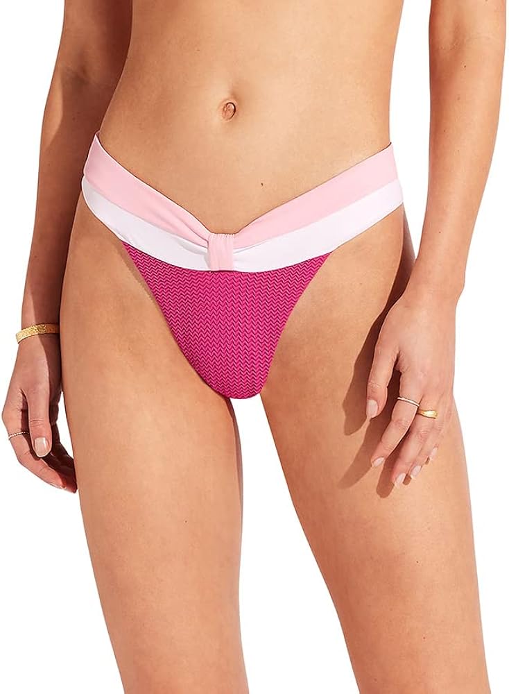 Seafolly Women's High Cut Pant Bikini Bottom Swimsuit