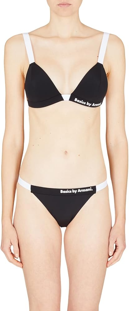 Armani Exchange Women's Padded Basics by Armani Bikini Top