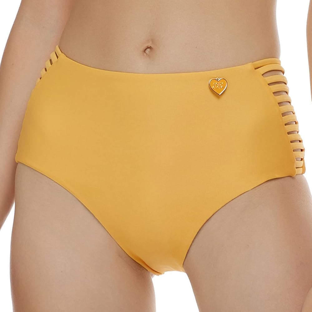 Body Glove Women's Standard Ginger High Waist Bikini Bottom Swimsuit