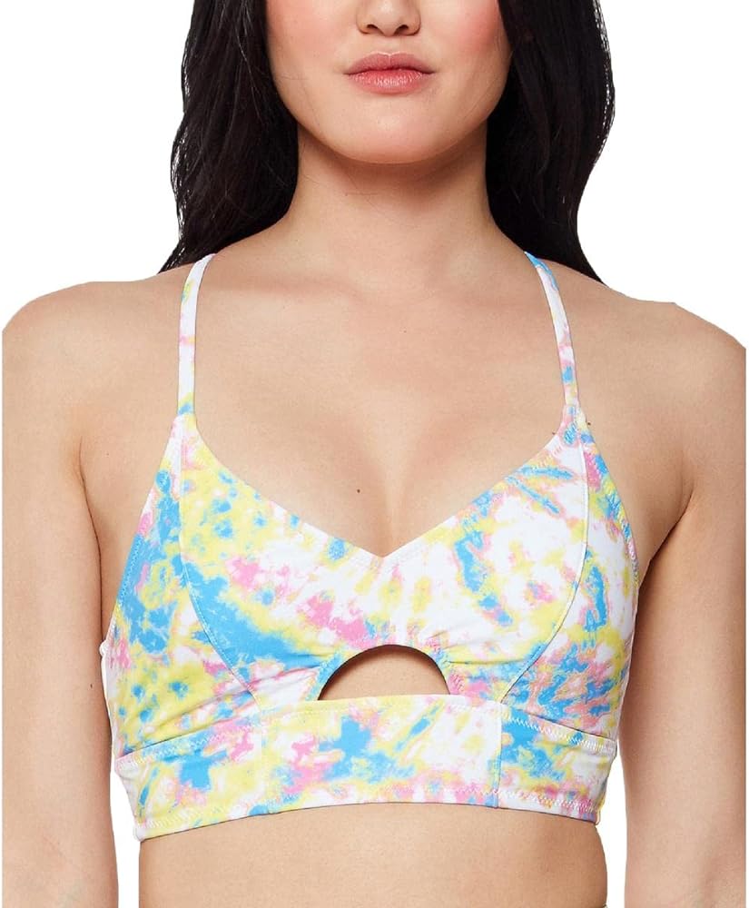 Jessica Simpson Women's Mix & Match Tie Dye Swimsuit Separates (Top & Bottom)