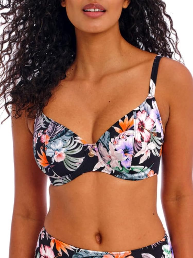 Freya Women's Kamala Bay Underwire Plunge Bikini Top