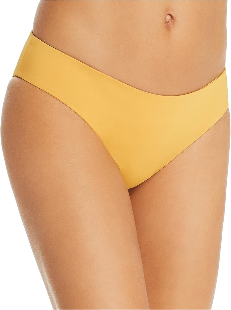 Tavik Womens Ali Full Coverage Bikini Swim Bottom, Yellow, Large