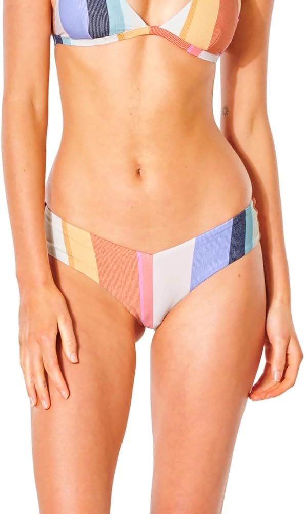 Rip Curl Heat Wave Skimpy Hipster Bikini Bottom - Multico