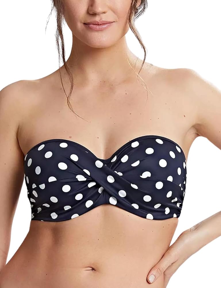 Panache Anya Riva Spot Bandeau Bikini Top