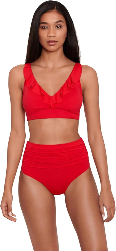 Lauren Ralph Lauren Beach Club Solid High-Waisted Bottoms