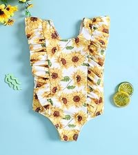 Baby Girl One Piece Print Swimsuit 