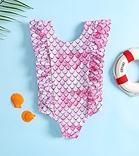 Baby Girl One Piece Print Swimsuit 