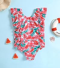 ODOLDI Baby Girl One Piece Swimsuit