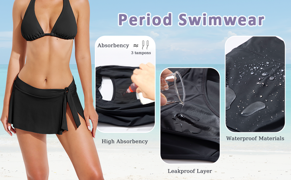 period swimwear for women