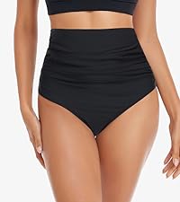 Ruched Super High Waisted Bottom