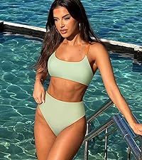 bandeau bikini swimsuits for women