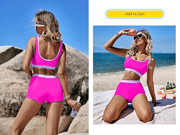 two piece swimsuit for women