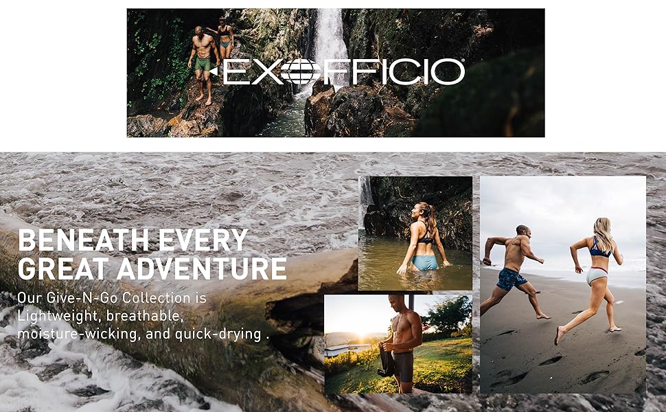 ExOfficio Give-N-Go Underwear Beneath Every Great Adventure