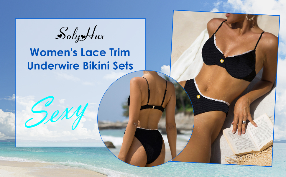 High Cut Underwire Bikini Sets