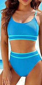 High Waisted Bikini Sets