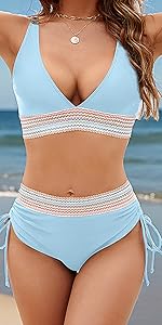 color block swimsuit