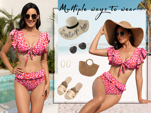 two piece swimsuit for women