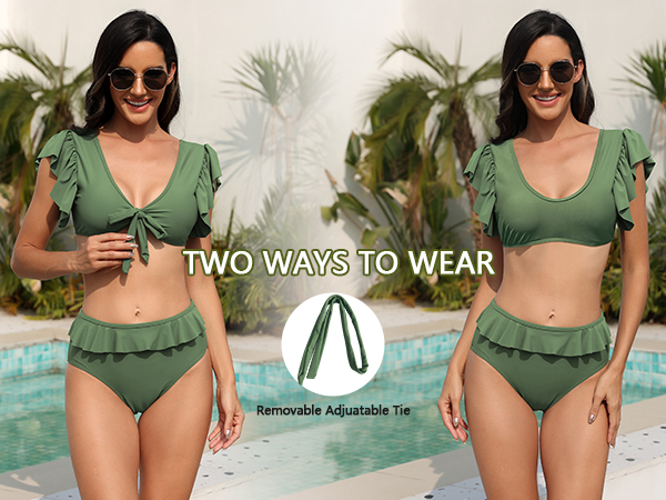 two piece bathing suits for women