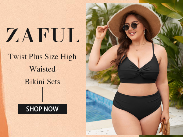 plus size bikini