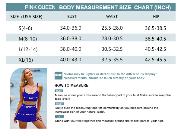 LC433864 size chart