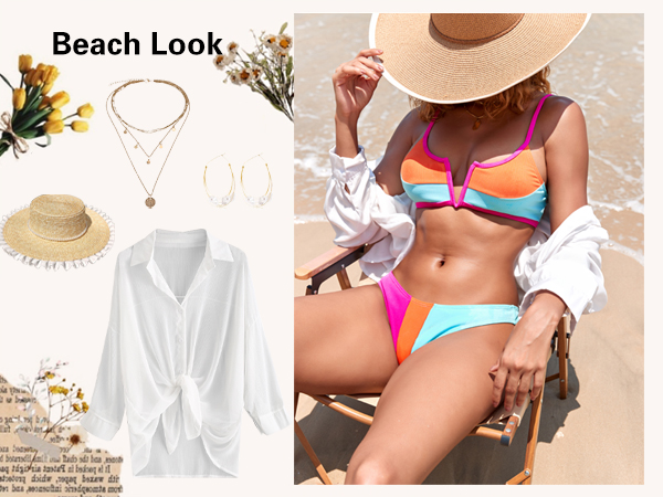 beach look