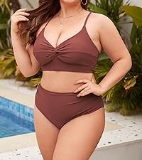 plus size bikini