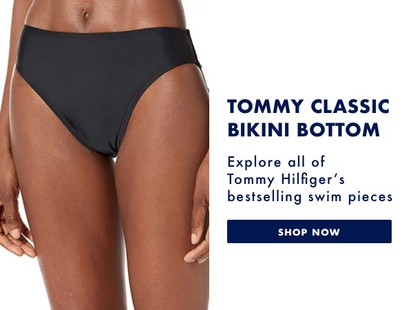 Tommy Hilfiger Classic Black Bikini Bottom