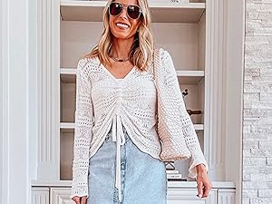 crochet tops for women