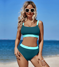 high waisted bathing suits for women