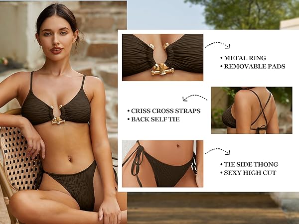 string bikini sets