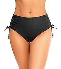 tie side full coverage bikini bottom