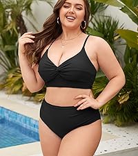 plus size bikini