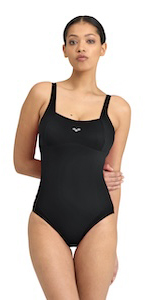 Arena Bodylift Women&#39;s Jenny B-Cup One Piece Shaping Swimsuit Light Cross Back Tummy Control