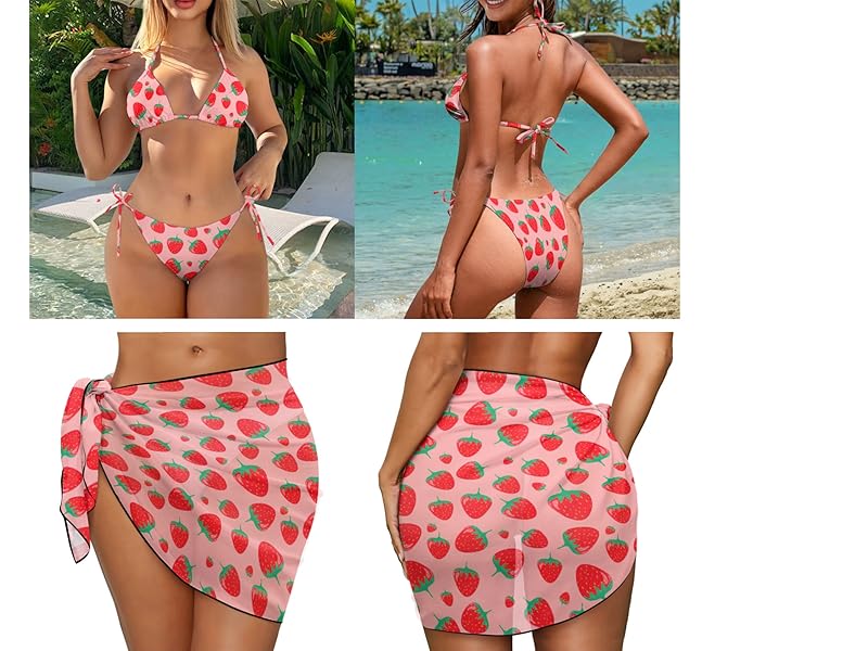 Strawberry bikini Set