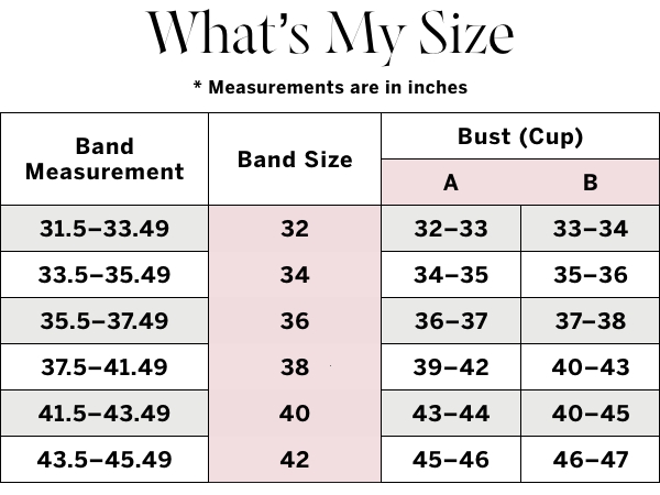 Victoria''s Secret How to Measure Guide