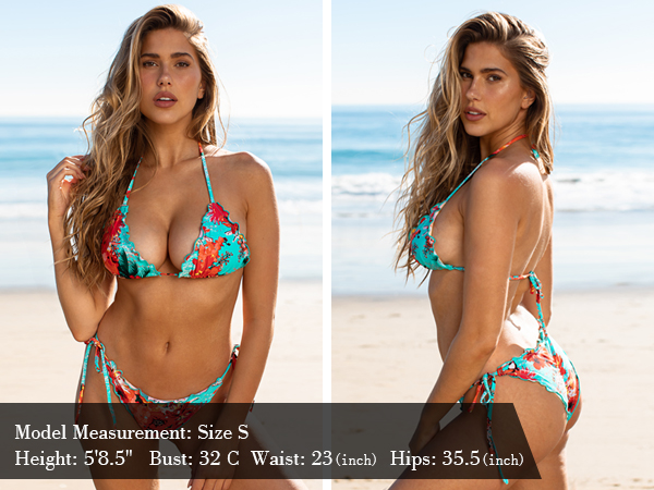 Wavy Triangle Bikini Set Brazilian Swimwear-07